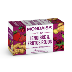 Té Jengibre & Frutos Rojos - 20 bolsitas