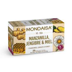 Té Manzanilla, Jengibre & Miel - 20 bolsitas