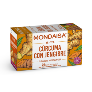 Té Cúrcuma con Jengibre - 20 bolsitas