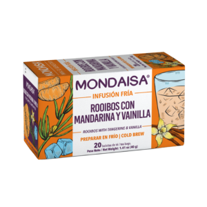 Infusión Fría de Rooibos, Mandarina y Vainilla - 20 bolsitas