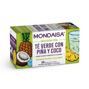 Infusión Fría de Té Verde con Piña y Coco - 20 bolsitas